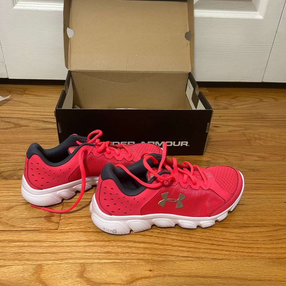Under Armour Kids Running Shoes - Red